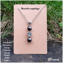 Charger l'image dans la galerie, Pendentif Anti-stress et douleurs en Hématite magnétique
