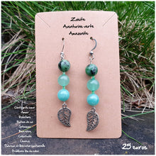 Charger l'image dans la galerie, Boucles d'oreilles chakra du cœur