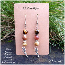 Charger l'image dans la galerie, Boucles d'oreilles protection et confiance