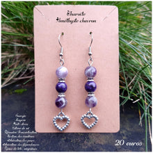 Charger l'image dans la galerie, Boucles d'oreilles chakra couronne