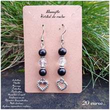 Charger l'image dans la galerie, Boucles d'oreilles protection et purification