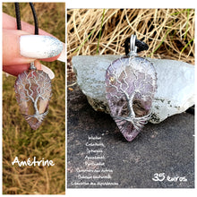 Charger l'image dans la galerie, Pendentif joie et libération en Amétrine