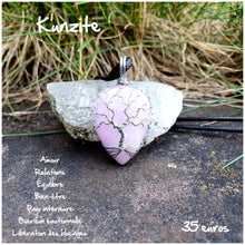 Charger l'image dans la galerie, Pendentif amour et guérison en Kunzite
