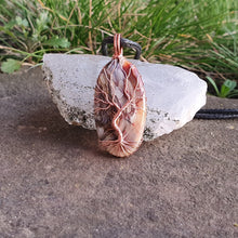 Charger l'image dans la galerie, Pendentif ancrage et protection en Agate crazy lace