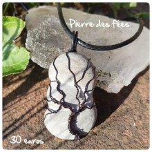 Charger l'image dans la galerie, Pendentif communication avec la nature en Pierre des fées