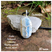 Charger l'image dans la galerie, Pendentif énergie et communication en Scheelite