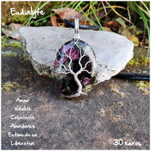 Charger l'image dans la galerie, Pendentif amour et abondance en Eudialyte