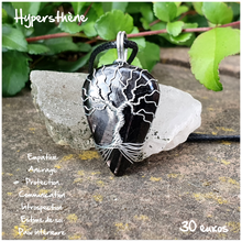 Charger l'image dans la galerie, Pendentif ancrage et empathie en Hypersthène