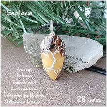 Charger l'image dans la galerie, Pendentif libération des blocages en Septaria
