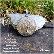 Charger l'image dans la galerie, Pendentif énergie et guérison en Lodolite