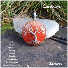 Charger l'image dans la galerie, Pendentif vitalité et réussite en Cornaline