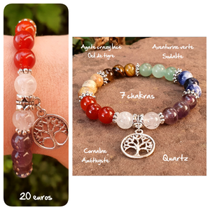 Bracelet 7 chakras