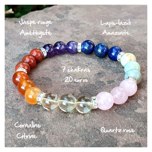 Bracelet 7 chakras