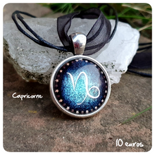 Charger l&#39;image dans la galerie, Pendentif Signe du Zodiaque &quot;Capricorne&quot;
