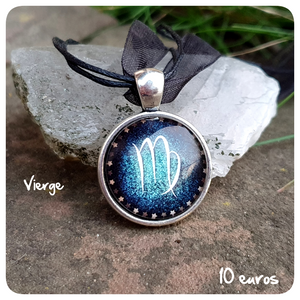 Pendentif Signe du Zodiaque "Vierge"