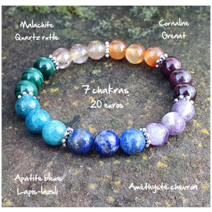 Bracelet 7 chakras
