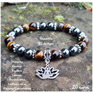Bracelet protection et courage