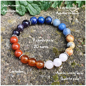 Bracelet 7 chakras