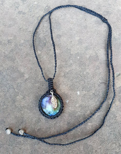 Collier protection de l'empathe en labradorite