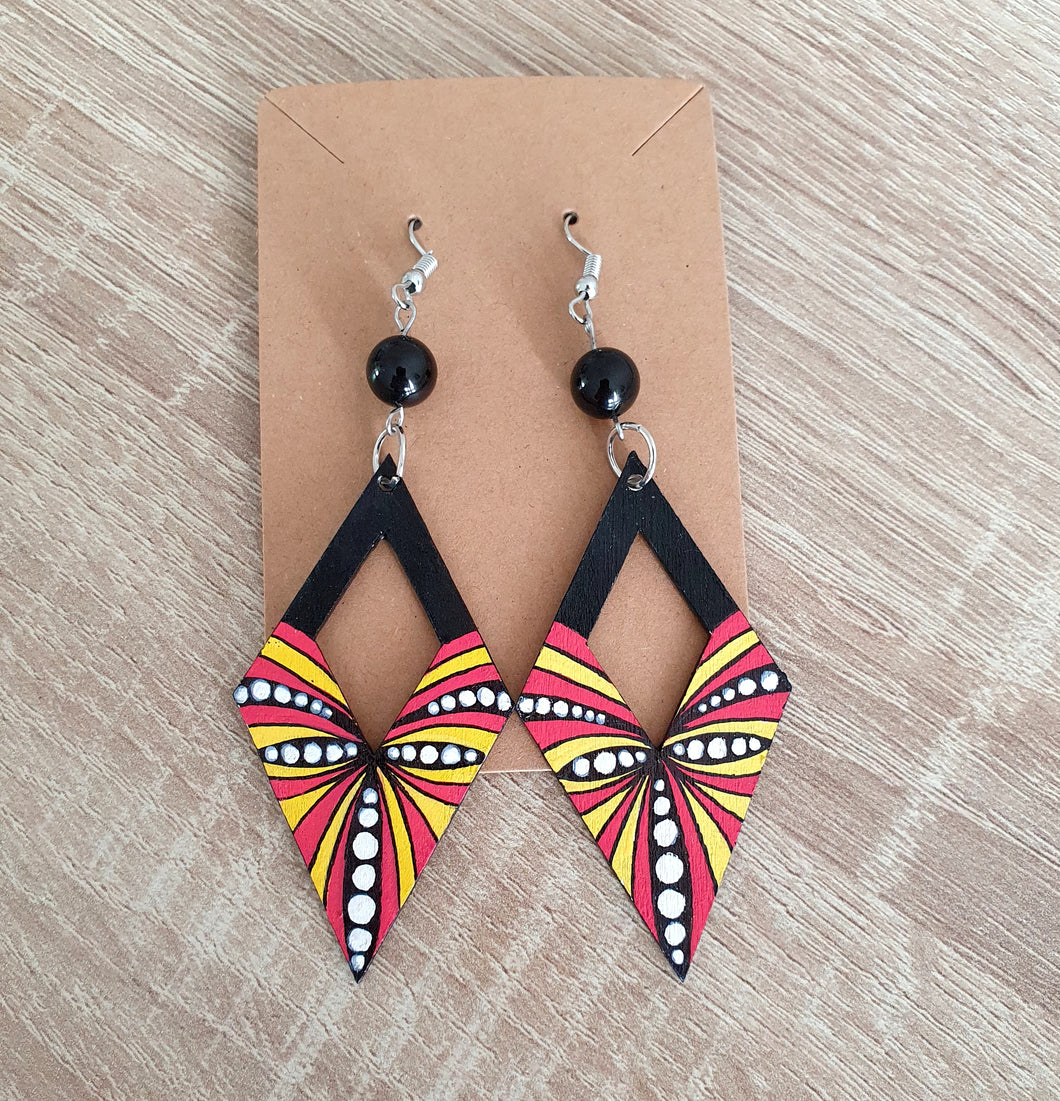 Boucles d'oreilles Africaines