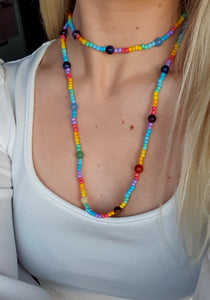 Sautoir arc en ciel des 7 Chakras